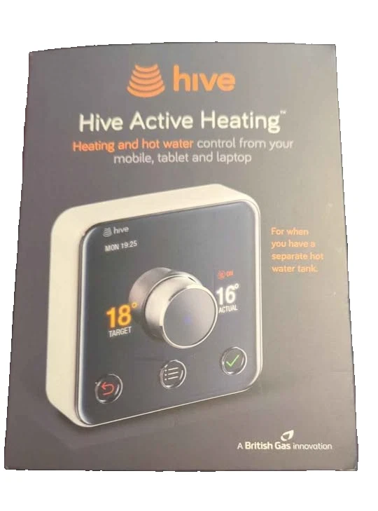Hive V4 Smart Thermostat for Heating & Hot Water Control (Conventional Boilers)