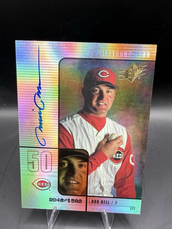 2000 SPx - Rookie/Young Star Rob Bell #96 /1500 (AU) Robbie Auto RC