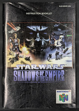 Nintendo Star Wars Shadows of the Empire Inst...