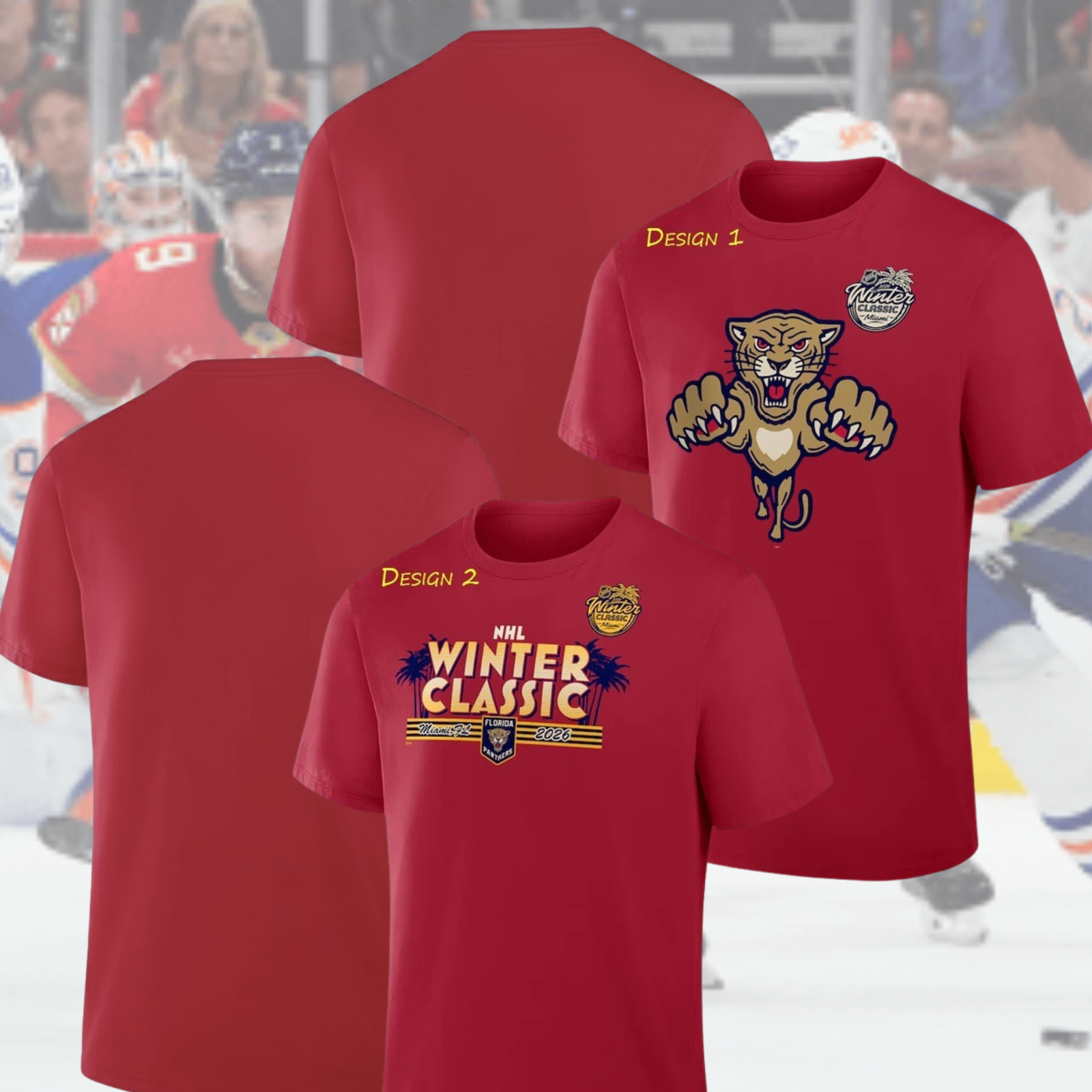 FASTSHIP! Florida Panthers 2025 Winter Classic One Side Fans Gift