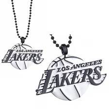 Los Angeles Lakers Basketball Chain Pendant Charm Official Licensed Necklace