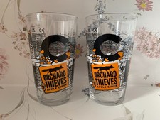 Orchard Thieves Fox Cider Pint Glasses x 2  20oz Brand New No3