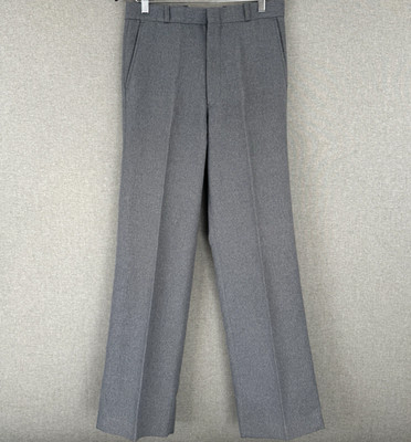 Giorgio Gibotti Men s Dress Pants Gray 31x31 Straight Pleated Suit Formal Pants