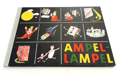 AMPEL-LAMPEL Geschichte vom Verkehrsteufel Rrums EA 1956 Bilder/Text Jakob Lorey