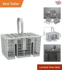 Universal Cutlery Basket for Dishwashers - Durable & Compact Design for Utensils