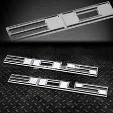 2X METAL BUMPER TRUNK GRILL FENDER EMBLEM DECAL STICKER BADGE CHROME SBC 305 5.0