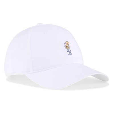 NEW Puma Golf Spritz 2026 Adjustable Golf Hat Cap - White Glow