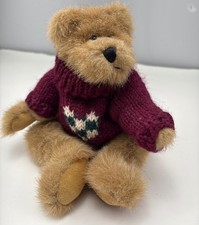 Boyds Bears Kayla Mulbeary Collection Plush 7  Knit Sweater Stylish  Cute 