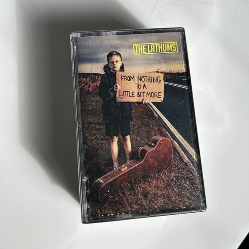 The Lathums - From Nothing to a Little Bit More - double Cassette tapeNEW SEALED