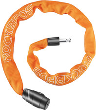 Bike Chain Lock, Heavy Duty anti Theft, 3 Ft Long, 5Mm Thick Bicycle Lock with K