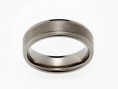 ANGELO Ring Titan 8 mm - Bild 1 von 2