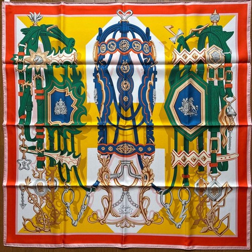 HERMES Carre 90 Brides et Destin