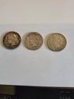 Lot of 3 1922-D PEACE DOLLAR