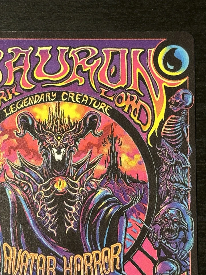 Magic: The Gathering Sauron, the Dark Lord #0744 Borderless Poster Non-Foil MTG - Image 3 of 4