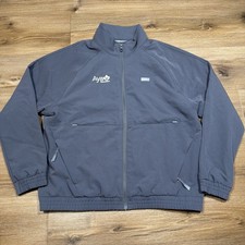 FIGS Sydney Scrub Jacket Gray Full Zip Womens MEDIUM "Aya Education  
