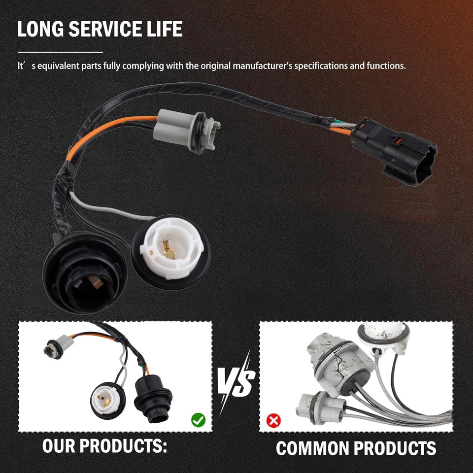 Conjunto de enchufe y cable de lámpara trasera para Hyundai Tucson 2016-2018 92480-D3010 Foto 2 de 4