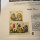 John Dawson Garden Flowers Postage Stamp Art USPS Farmable Gift 1990 — photo 2