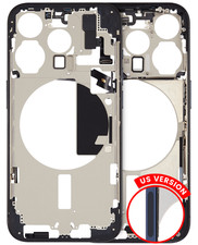 Mid-Frame Housing W/Power Volume Button For iPhone 15 Pro US Used: Grade B