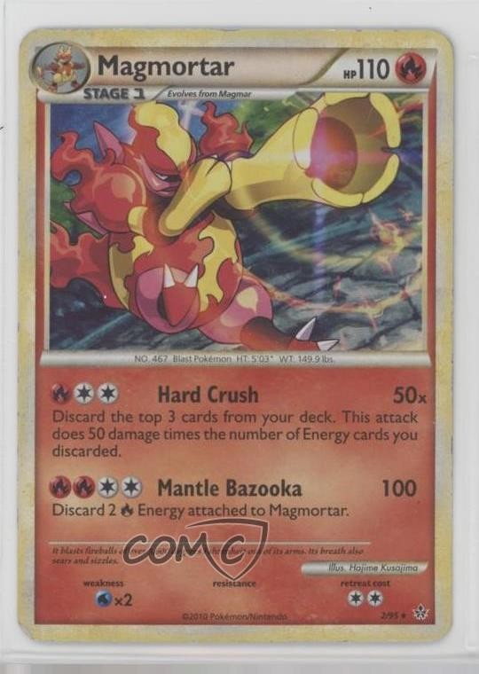Magmortar Pokémon HeartGold & SoulSilver Unleashed #2 2010