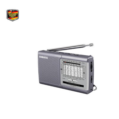 XHDATA D219 UKW FM AM Radio Batteriebetrieben MiniRadio Kurzwelle Retro Haush