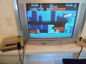 Lotto giochi azione/combattimento NES Bayou Billy Kung Fu Trojan Capcom Nintendo testati