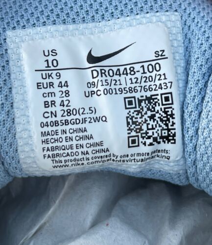 Nike Air Max 1 Premium Air Max Day - Progetto 2022 taglia 10 DR0448-100 - Foto 7 di 8