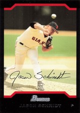 Jason Schmidt Bowman 2004 Baseball Card #66