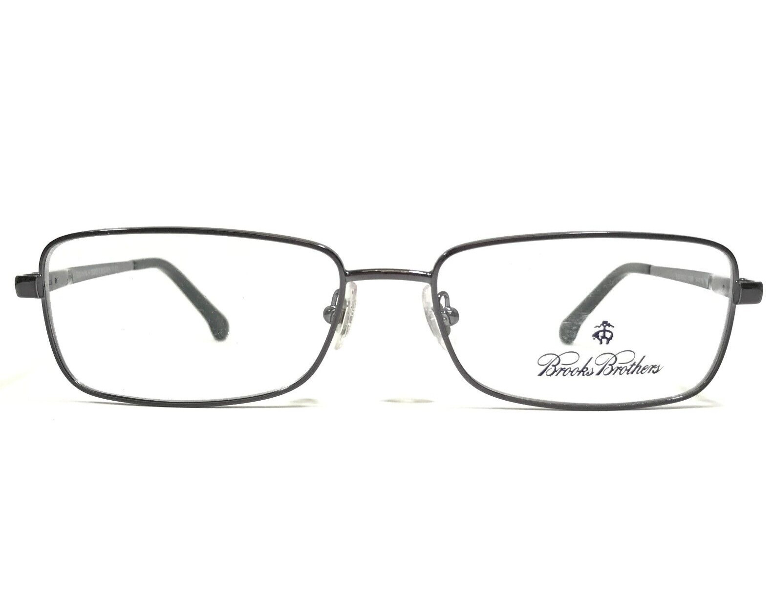 Brooks Brothers Eyeglasses Frames BB1012 1150 Gray Rectangular 54-16-145