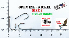 55 Siwash Hooks - Eagle Claw - 210NM-2 - Open...