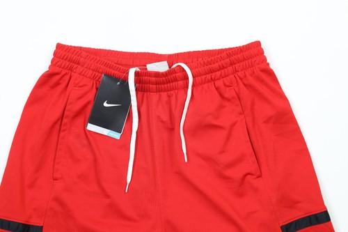 New Nike Dri-Fit Boys XL Vented Training Gym Basketball Shorts Red Polyester - Picture 2 of 10