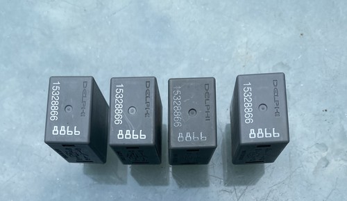 (4pcs)Used GM DELPHI RELAY (8866) 15328866 Silverado tahoe avalanche Chevy Oem