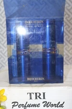Boucheron Pour Homme Travel Set Eau de Parfum 1.7 Spray+After Shave Emulsion 1.7