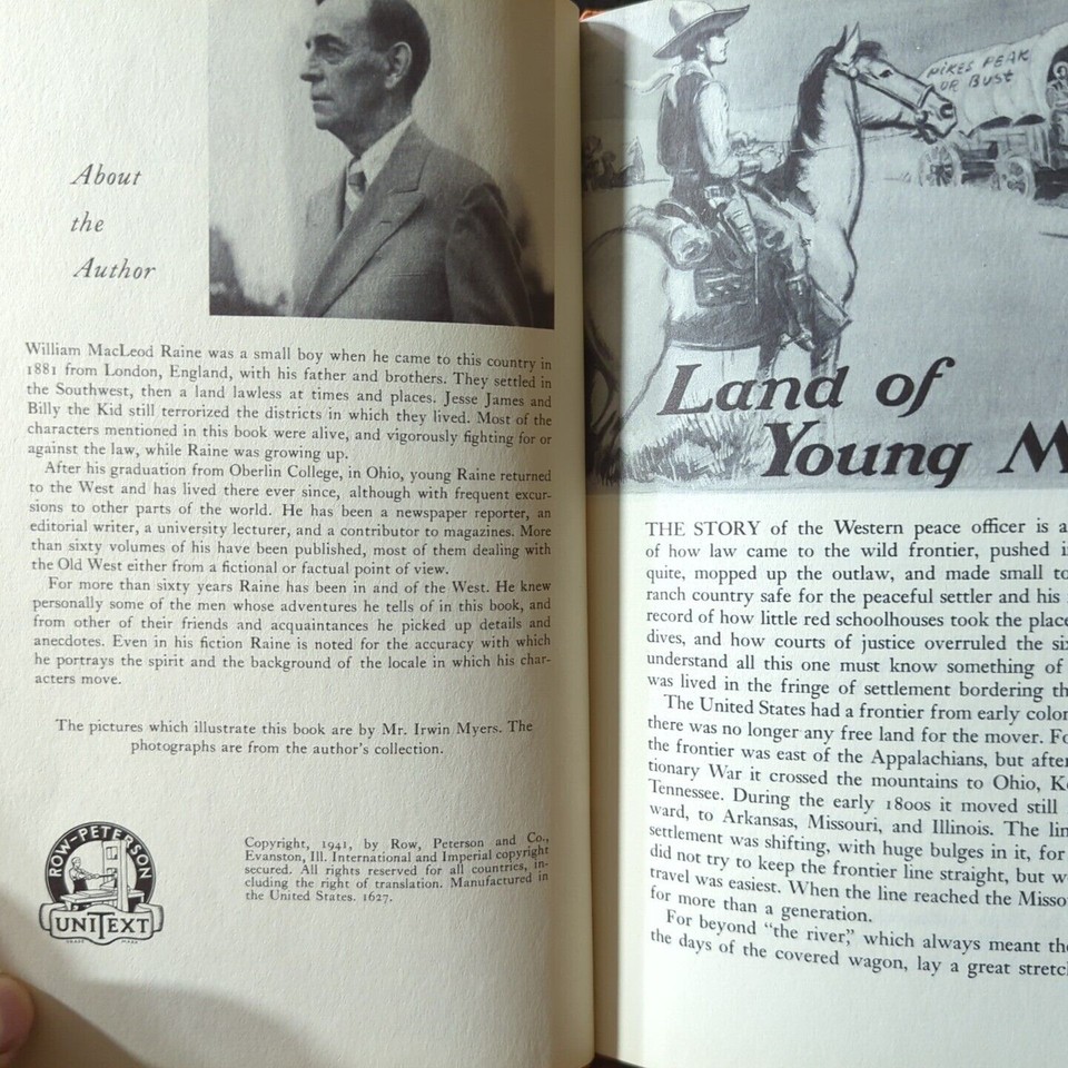 45 Caliber Law Way Of Life Series William MacLeod Raine Old Western