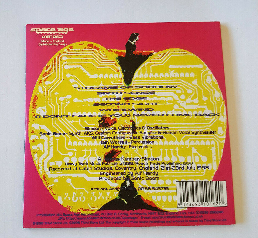 SPECTRUM & SILVER APPLES A Lake Of Teardrops CD UK 1999