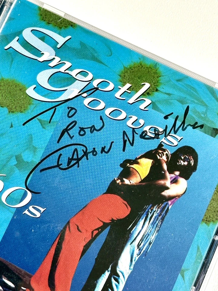 Smooth Grooves Vol 3 CD Late ’60s Autographed Aaron Neville Rhino R&B Soul - Image 3 of 4