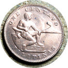elf Philippines USA 1 Centavo 1940 M  Mintmark is inverted W  600 — photo 3
