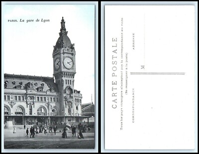 FRANCE Postcard - Paris, La gare de Lyon J37