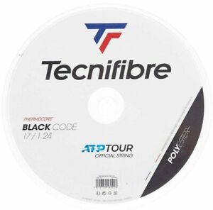 Tecnifibre Black Code 17G Tennis String 12m Set Fire 1.24mm