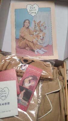 K-POP・アジア MAMAMOO MOON BYUL BAK WOON GANG  KIT Mamamoo Moonbyul BAK WOON GANG HOME KIT Official pajama birthday