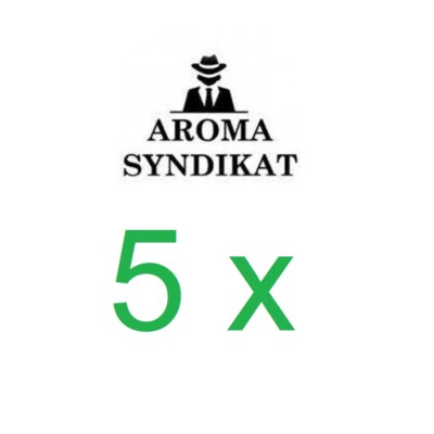 5 x Aroma Syndikat Aroma je 10ml (50ml) für  E-Zigaretten E-Liquid