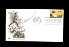 Babe Herman PSA DNA Signed 1969 Centennial First Day Cover Cache FDC Autograph