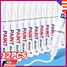 Lot White Permanent Waterproof Oil Based Pain...
