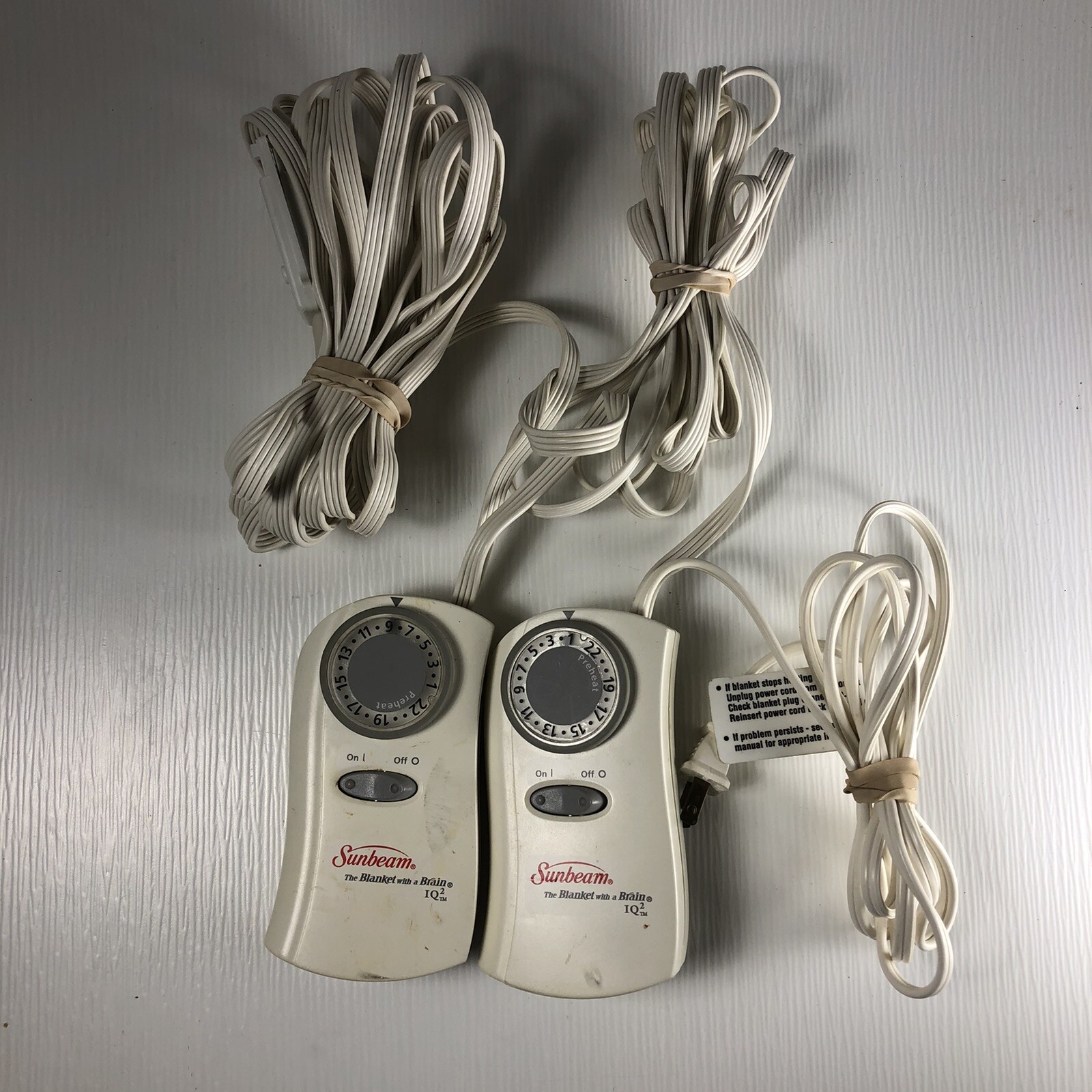 Sunbeam Heated Electric Blanket 2 Controls IQ2 84KQ | eBay