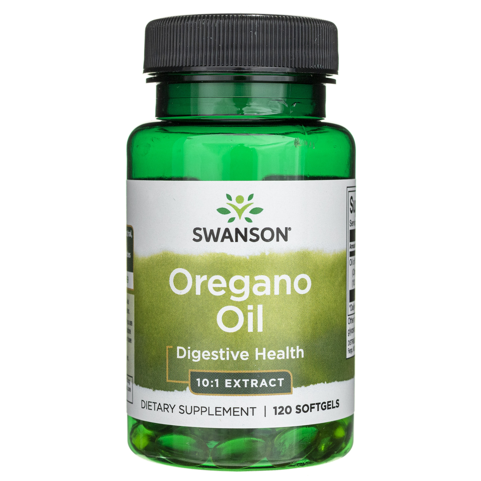 Aceite de orégano Swanson 10:1 extracto 150 mg 120 cápsulas