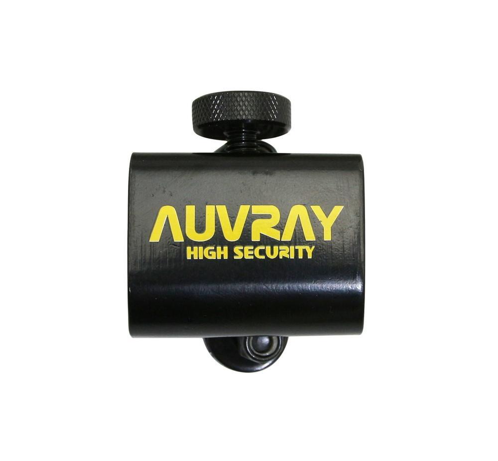 Support antivol U horizontal Auvray fixation cadre vélo moto 16mm 18mm