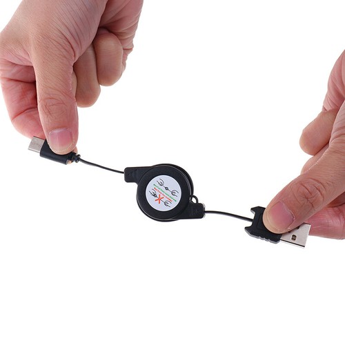 Retractable Type C Data & Sync Charger Charging Cable USB C 3.1 data cableB-f8 - 第 4/9 張圖片