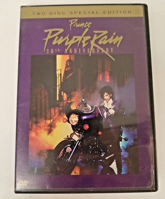 Prince Purple Rain 20th Anniversary DVD Two Disc Special Edition