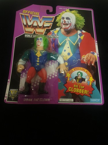 1993 WWF Hasbro Doink The Clown SERIES 9 MOC Mint ...