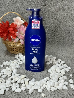 NIVEA Body Cream Lotion MILK NUTRITIOUS Moisturizer Crema Corporal 220ml-1 Pack
