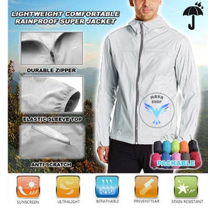 ultralight rainproof windbreaker